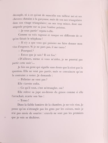 Lot 130 - March Chagall (French 1887-1985) André Malraux,...