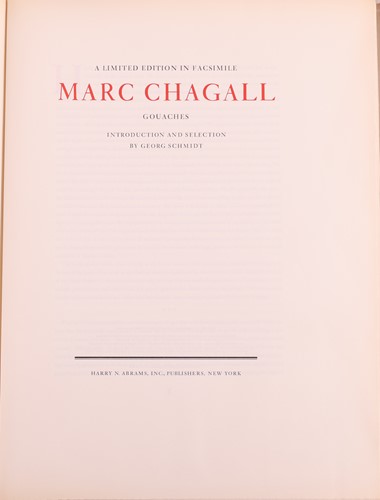 Lot 131 - March Chagall (French 1887-1985) Gouaches, A...
