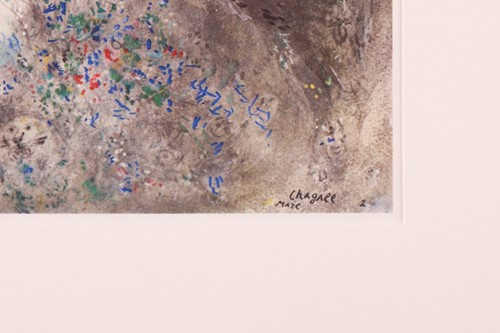 Lot 131 - March Chagall (French 1887-1985) Gouaches, A...