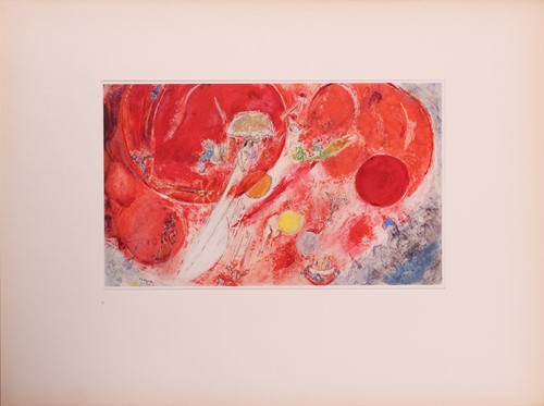 Lot 131 - March Chagall (French 1887-1985) Gouaches, A...
