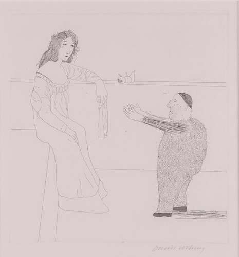Lot 31 - David Hockney (British 1937-2026) Pleading for...