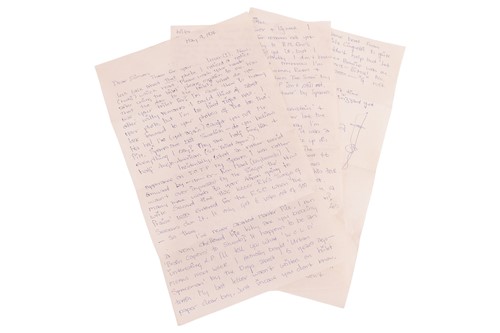 Lot 7 - Steven Morrissey (b.1959), songwriter and...