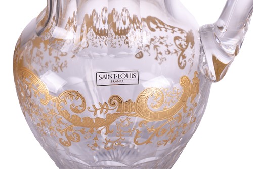 Lot 60 - A Saint-Louis Cristal 'Trianon' glass water...