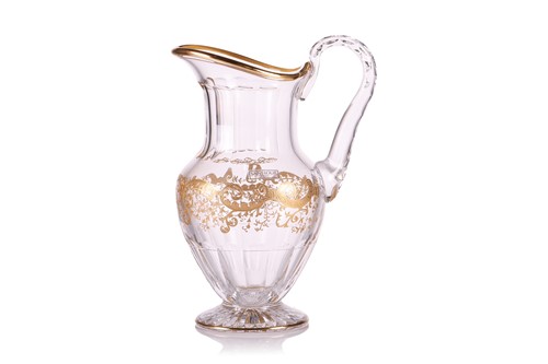 Lot 60 - A Saint-Louis Cristal 'Trianon' glass water...