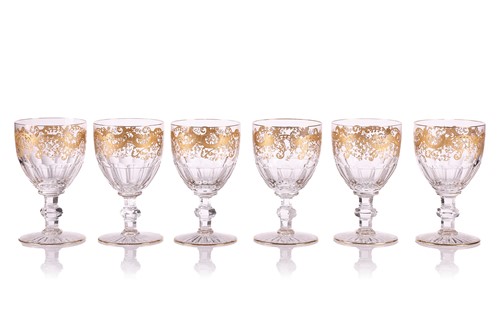 Lot 60 - A Saint-Louis Cristal 'Trianon' glass water...