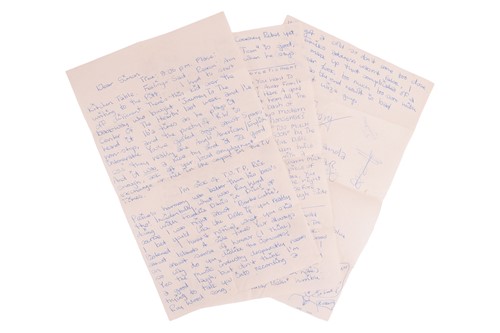 Lot 13 - Steven Morrissey (b.1959), songwriter and...