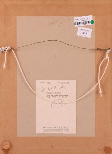 Lot 84 - William J. Tipping (British 1810-1897) Side...