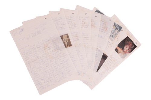 Lot 22 - Steven Morrissey (b.1959), songwriter and...