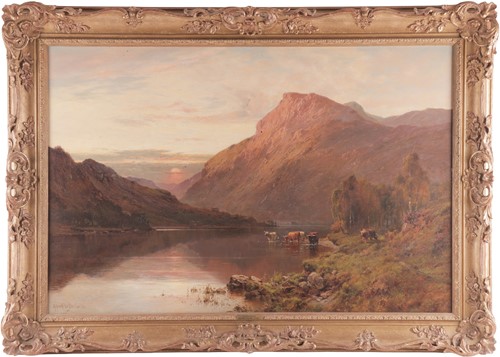 Lot 88 - Alfred de Breanski Snr. (British 1852 - 1928)...