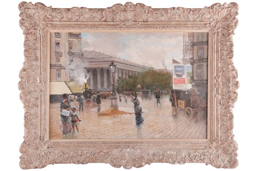 Lot 87 - French School (19th/20th century) Street Scene,...