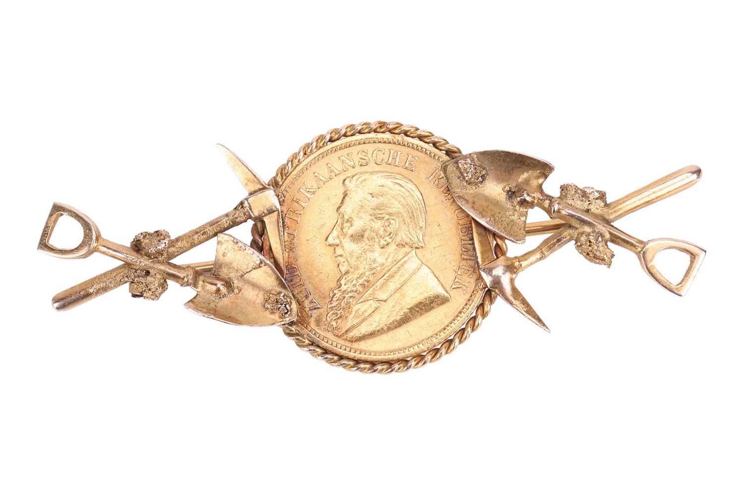 Lot 14 - A late 19th-century South African miner’s bar...