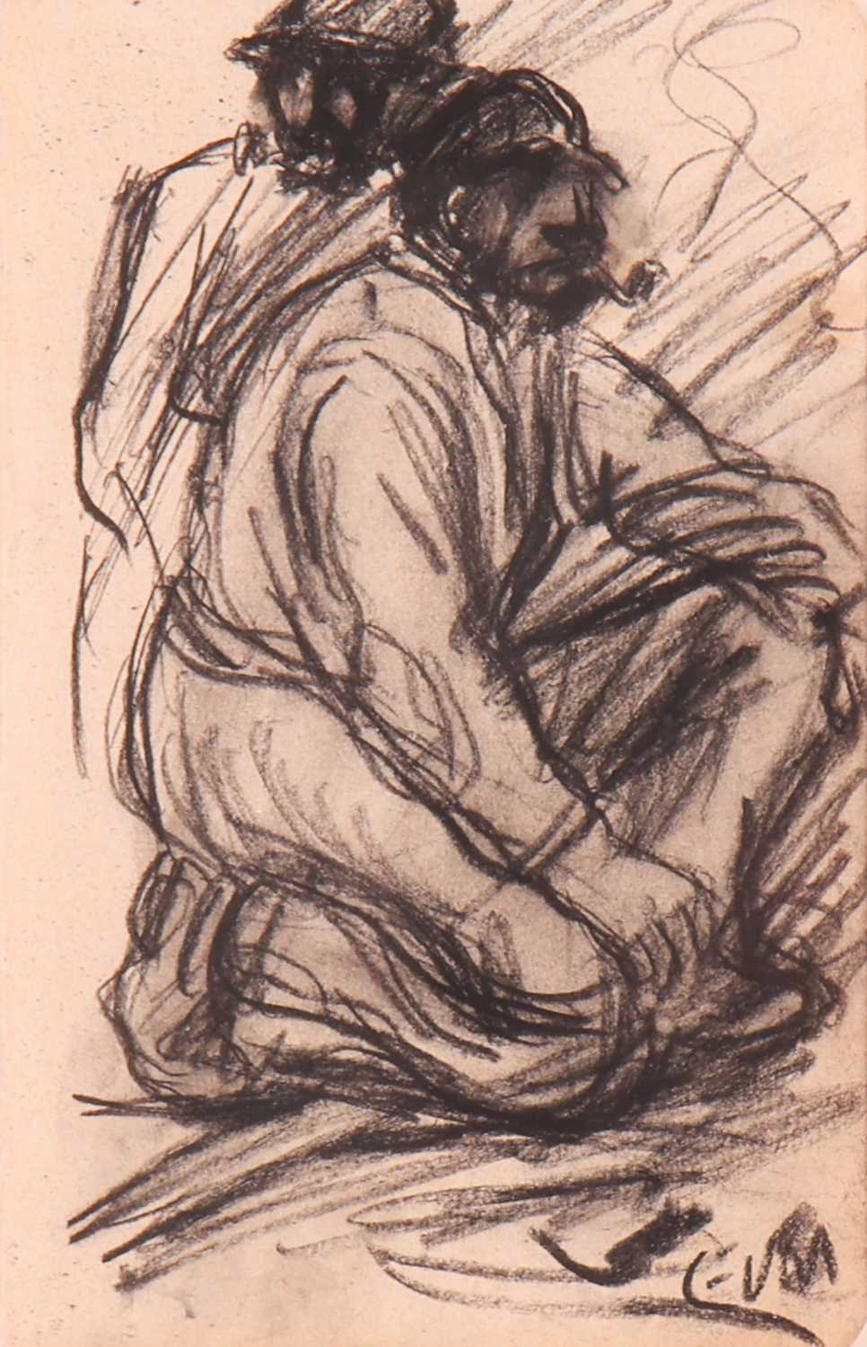 Lot 121 - Eugeen van Mieghem (Belgian 1875-1930) Two...