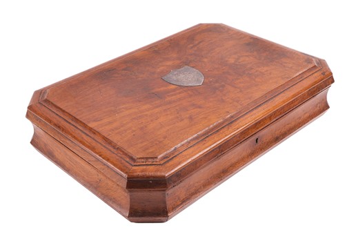 Lot 283 - A case of Victorian silver forks, Lily pattern,...
