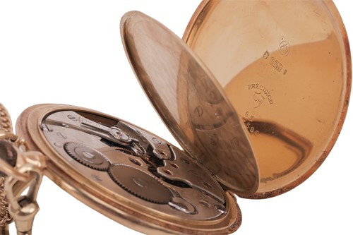 Lot 216 - Alpina – Open Face Pocket Watch, stamped ‘750’...