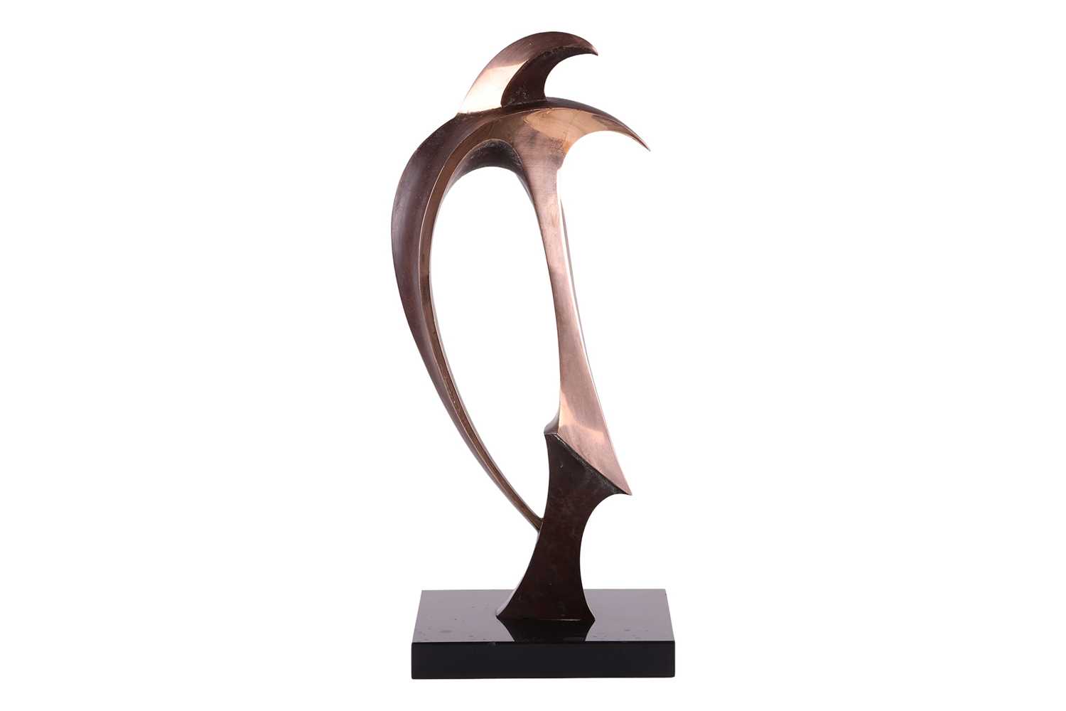 Lot 55 - John Huggins (British b.1938) Raptor stamped...