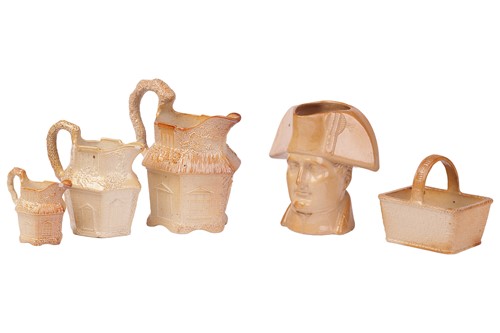 Lot 123 - An early 19th-century stoneware Napoleon...