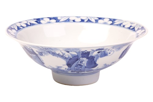 Lot 144 - An 18th-century Chinese Export blue-and-white...