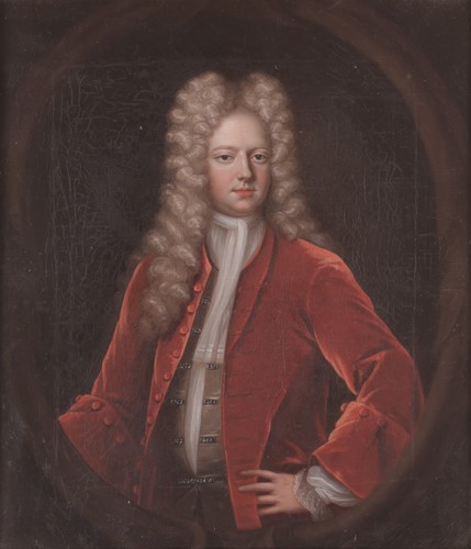 Lot 153 - British School (18th century) Half-length...