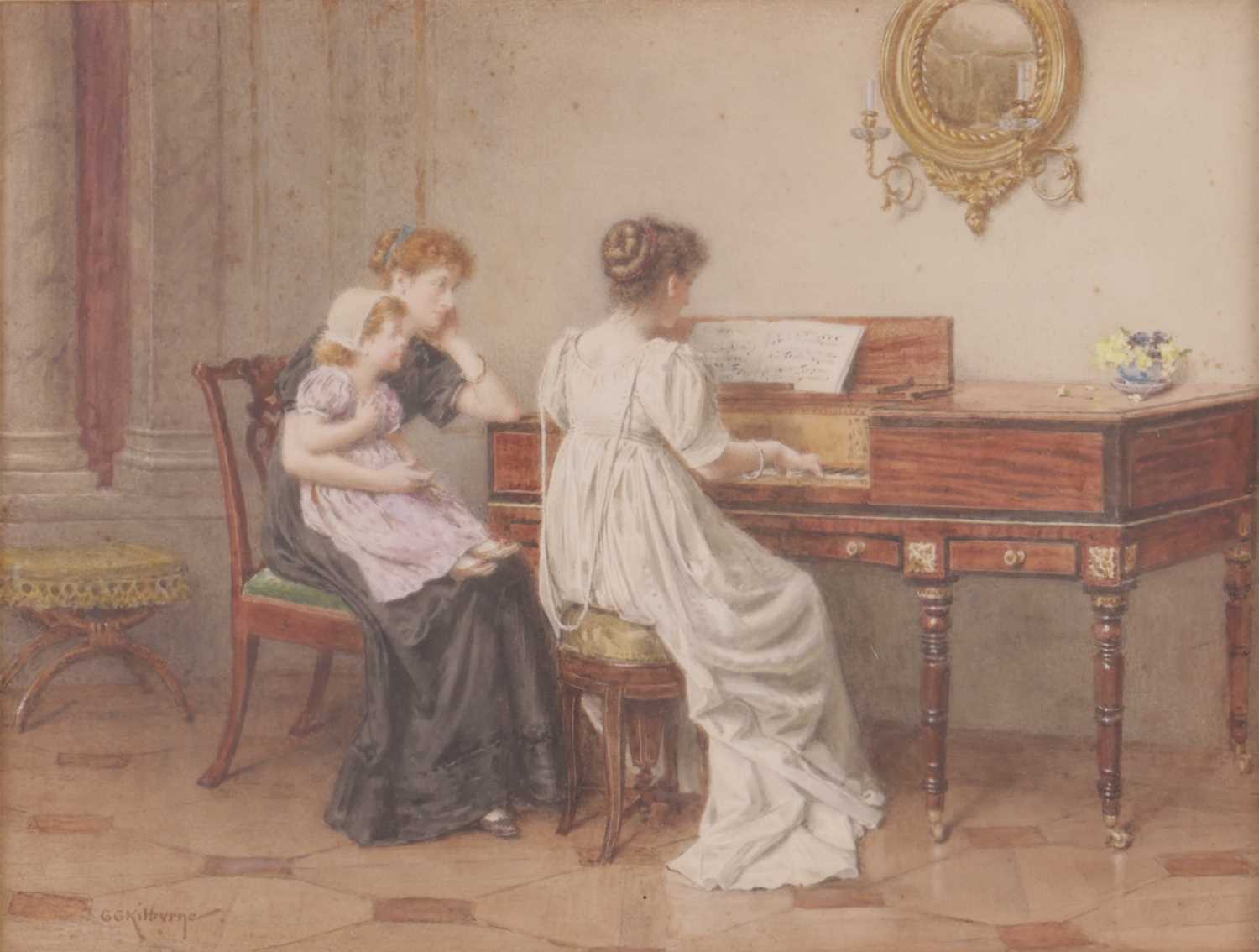 Lot 85 - George Goodwin Kilburne (British 1839-1924)...
