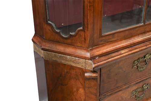 Lot 12 - A fine late 18th-century Dutch walnut display...