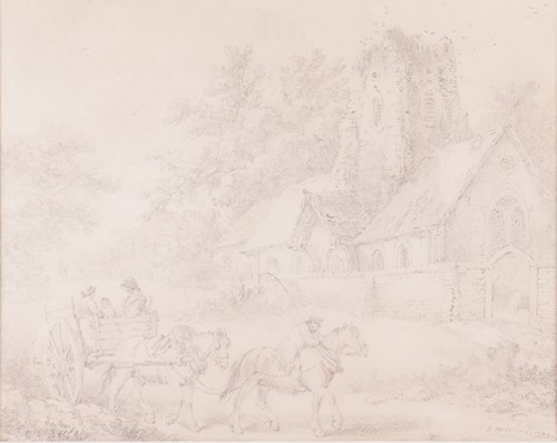 Lot 137 - George Morland (British 1762-1804) A Family in...