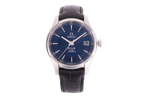Lot 210 - Omega – De Ville Hour Vision Wristwatch...
