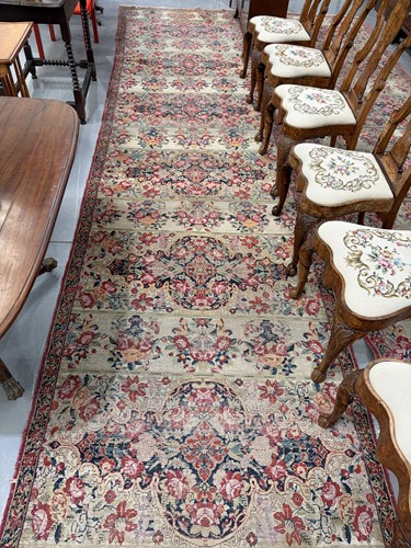 Lot 66 - A pair of Bakhtiari long rugs, each with...