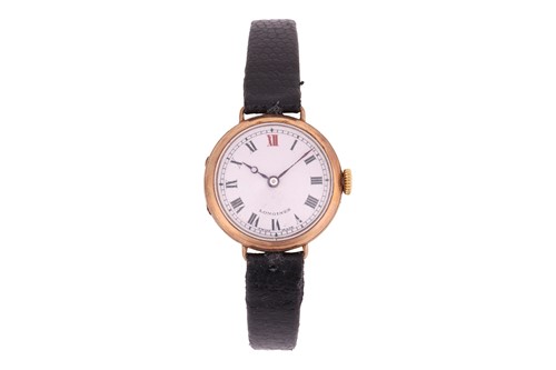 Lot 204 - Longines – 9ct Gold Dress Watch Serial:...