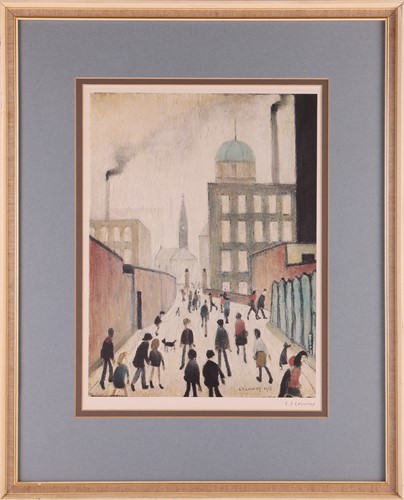 Lot 4 - Laurence Stephen Lowry (British 1887-1976) Mrs...
