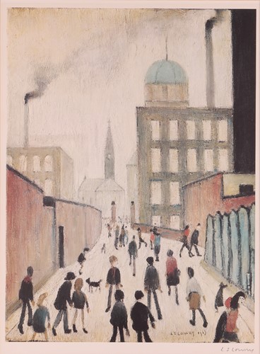 Lot 4 - Laurence Stephen Lowry (British 1887-1976) Mrs...