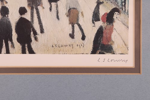 Lot 4 - Laurence Stephen Lowry (British 1887-1976) Mrs...