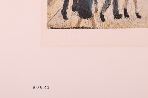 Lot 4 - Laurence Stephen Lowry (British 1887-1976) Mrs...