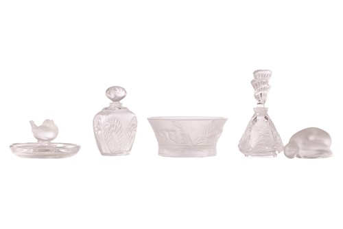 Lot 157 - Lalique: a group of assorted contemporary...