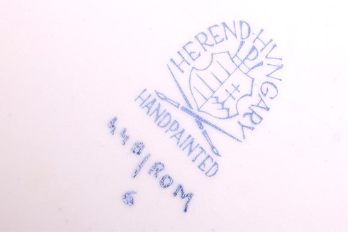 Lot An extensive Herend China Rothschild Bird...