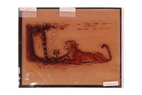 Lot 179 - An original Disney Jungle Book 'Concept Art'...