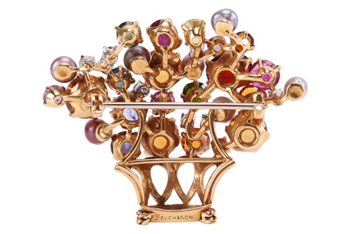 Lot 59 - Boucheron - A Mid-Century multi-gem jardinière...