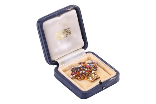 Lot 59 - Boucheron - A Mid-Century multi-gem jardinière...