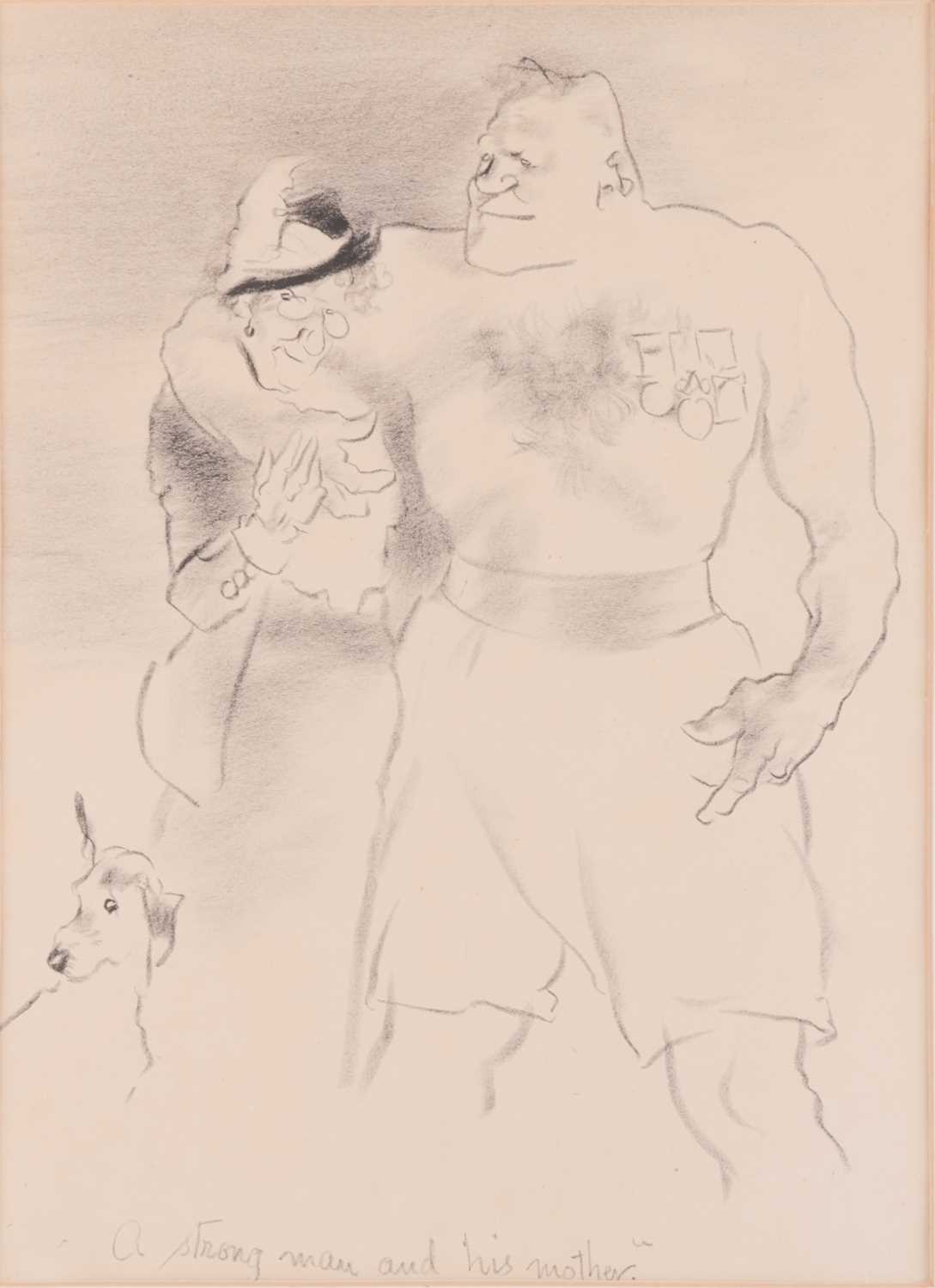 Lot 12 - Edmund Blampied (British 1886-1966) 'A Strong...