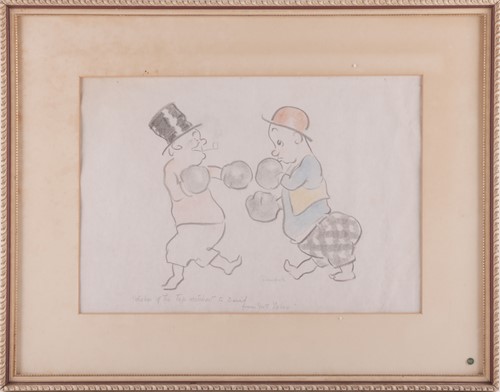 Lot 15 - Edmund Blampied (British 1886-1966) Boxers...