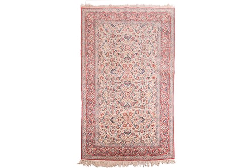 Lot 72 - A central Persian rug, probably Isphahan, with...