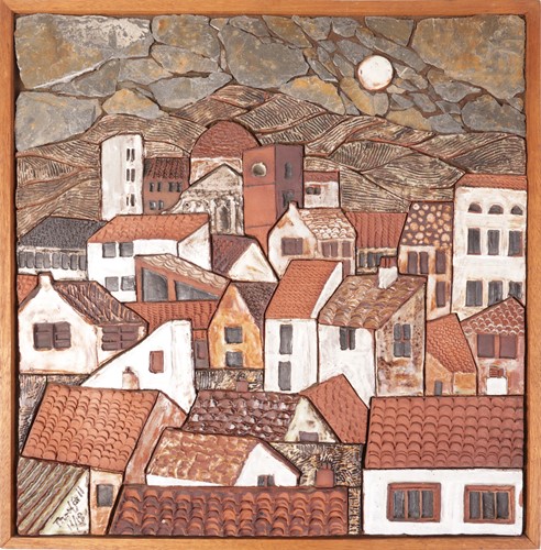 Lot 110 - Philippa Threlfall (contemporary), ceramic...