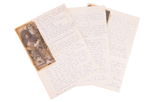 Lot 43 - Steven Morrissey (b.1959), songwriter and...
