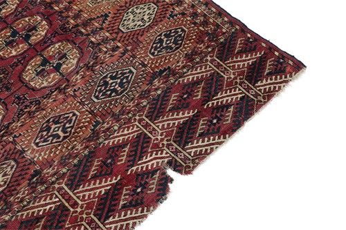 Lot 70 - A Tekke Turkoman main carpet, early 20th...