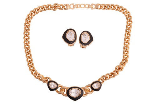 Lot 139 - Christian Dior - A chain link necklace, circa...