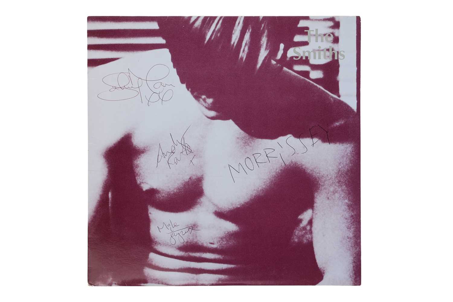 Lot 173 - The Smiths: a band-signed copy of their 1984...