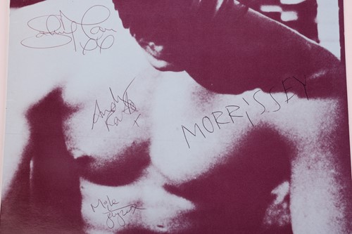Lot 173 - The Smiths: a band-signed copy of their 1984...