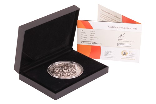 Lot 197 - 40th Anniversary of Decimalisation silver coin,...