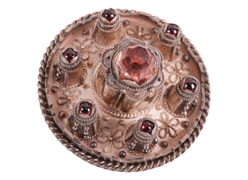 Lot 69 - A Victorian copy of the Lochbuie brooch, the...