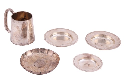 Lot 217 - A pair of Armada dishes, London 1936 by Carrs,...