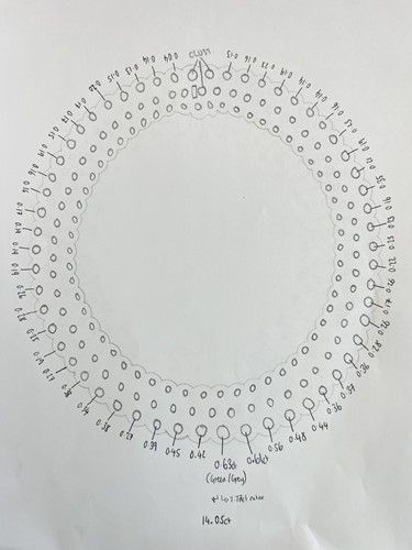 Lot A multicoloured diamond-set three row necklace,...